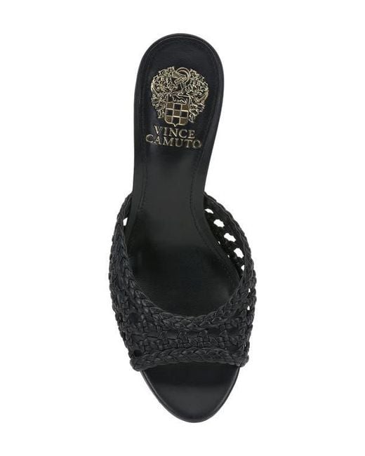 Vince Camuto Black Prilany Mule Sandal