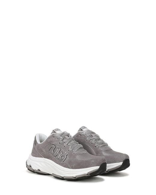 Ryka Gray Devotion X Max Classic Sneaker