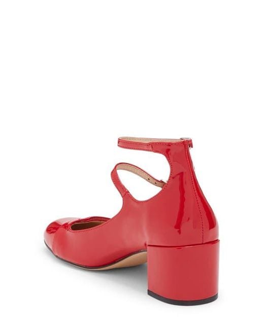 Steve Madden Red Sabrina Mary Jane Pump