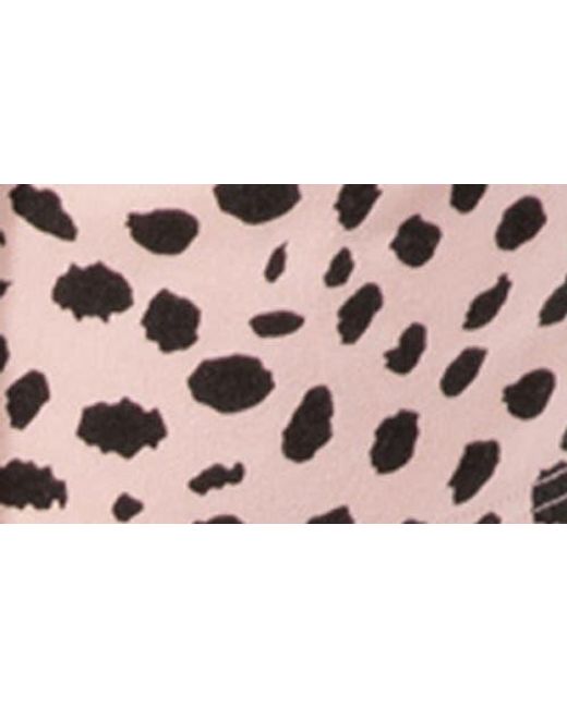 Threads For Thought Multicolor Felicity Animal Print Organic Cotton & Recycled Polyester Shorts