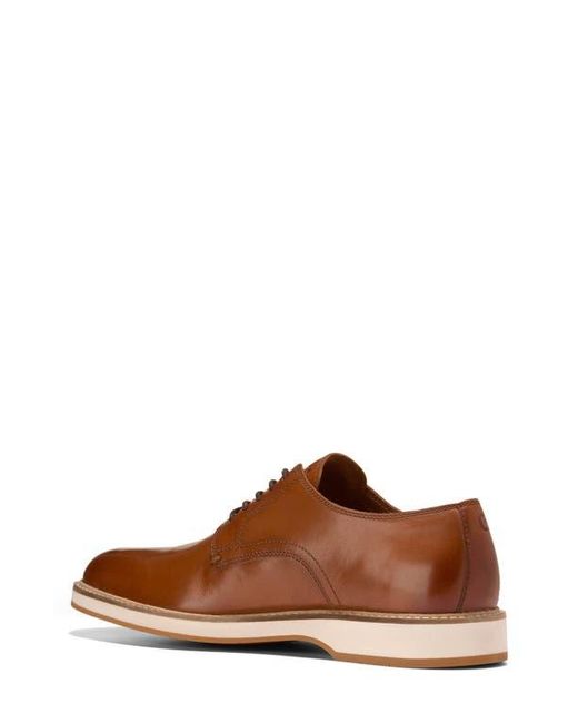 Cole Haan Brown Morse Grand 360 Plain Toe Derby for men