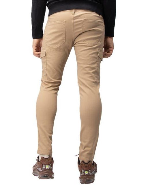 Xray Jeans Natural Stretch Twill Cargo Chino Pants for men