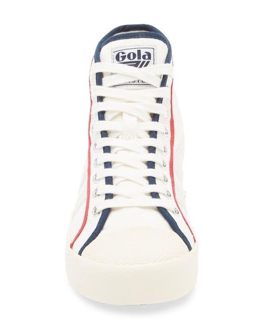 Gola White Coaster Smash High Top Sneaker