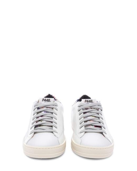 P448 White Johnre Sneaker