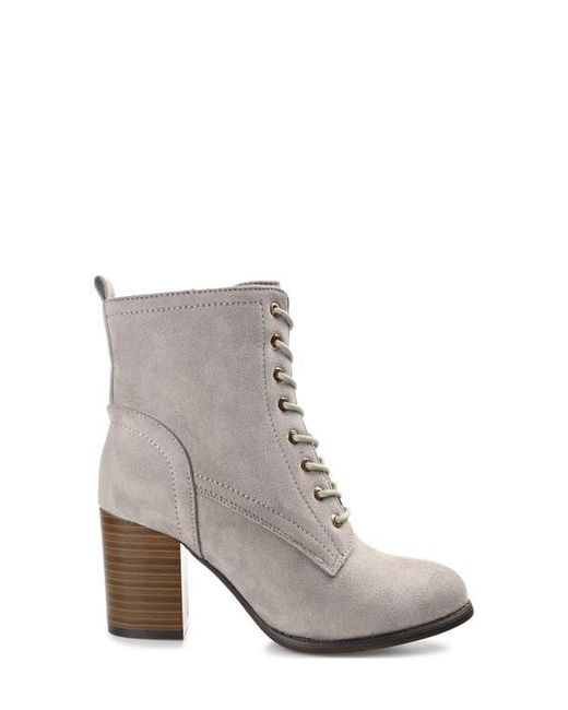 Journee Collection White Baylor Bootie