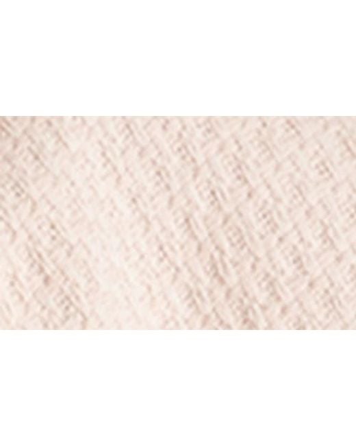 Saachi Natural Waffle Drape Jacket
