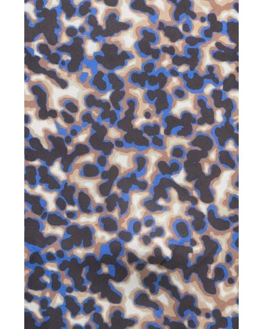 Steve Madden White Leopard Print Scarf