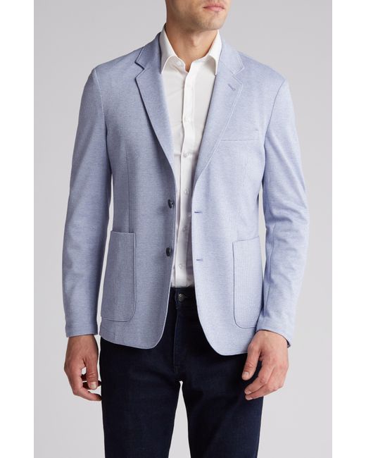Nordstrom Blue Soft Knit Sport Coat for men