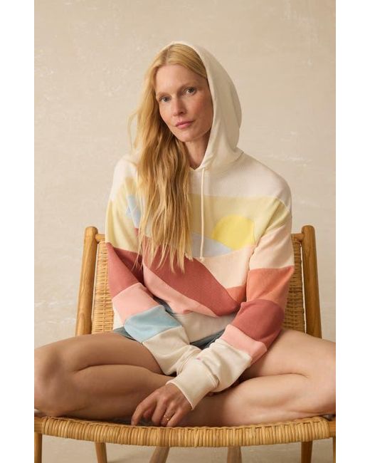 Faherty Brand Red Soleil Canyon Hoodie