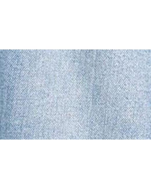 Madewell Blue Ripped High Waist Mom Jeans