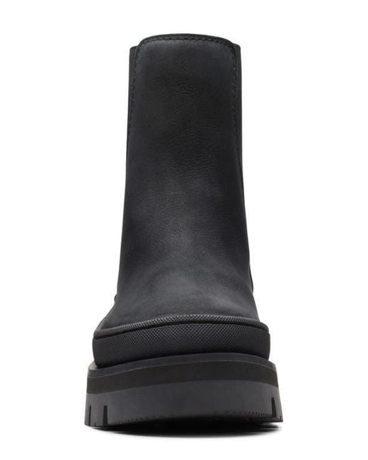 Clarks Black Orianna 2 Top Bootie