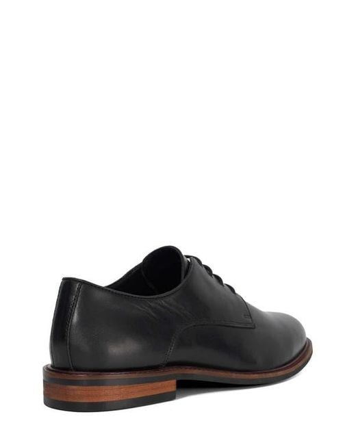 Dune Black Sethel Plain Toe Derby for men