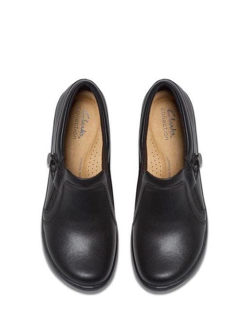 Clarks White Angie Holly Clog