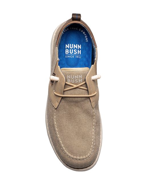 Nunn Bush Brown Brewski Moc Toe Shoe for men