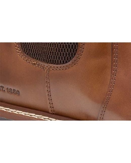 Johnston & Murphy Brown Upton Chelsea Boot for men