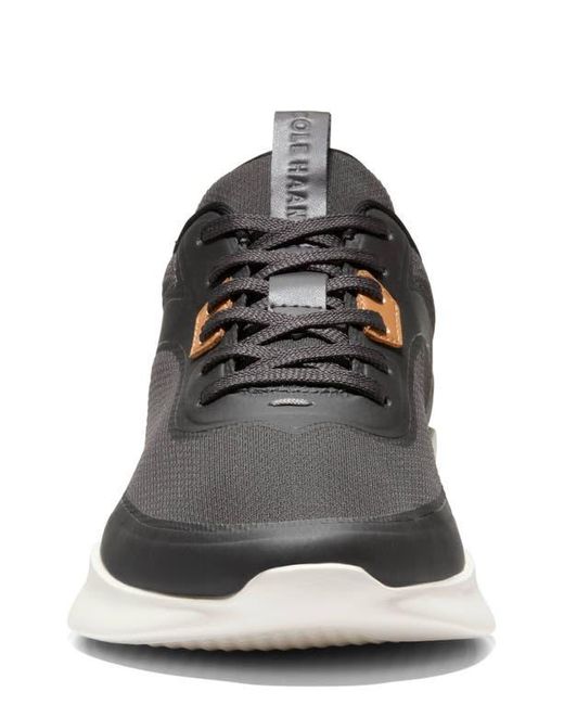 Cole Haan Black Grand Crosscourt Modern Run Sneaker for men