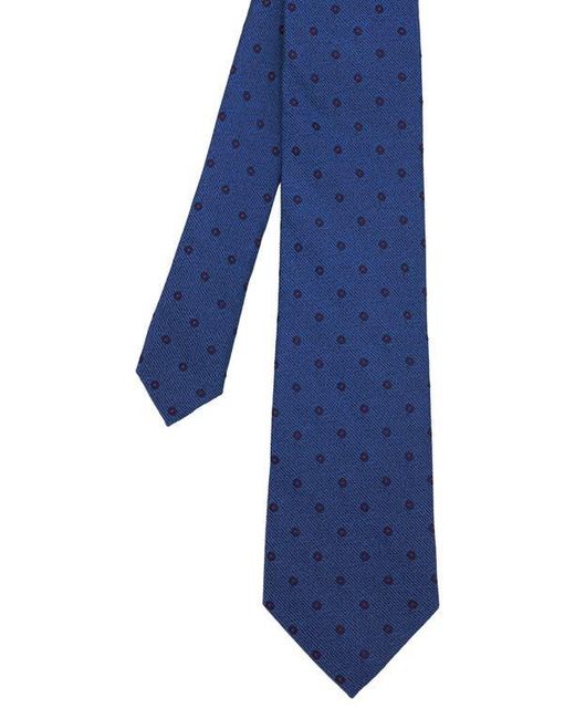 Ben Sherman Blue Dot Print Tie for men
