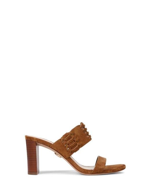 Veronica Beard Brown Georgie Slide Sandal