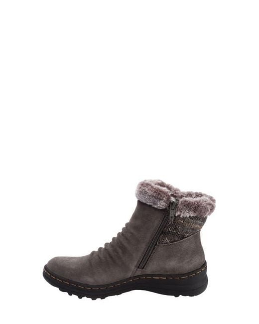 BareTraps Brown Acelyn Water-Resistant Bootie