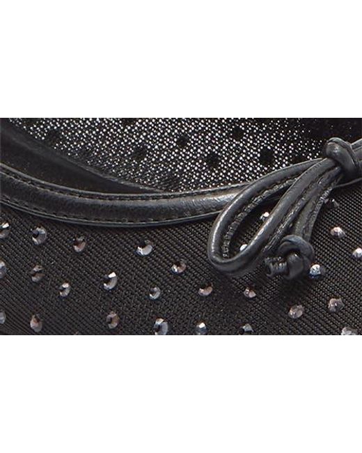Stuart Weitzman Black Arabella Ballet Flat