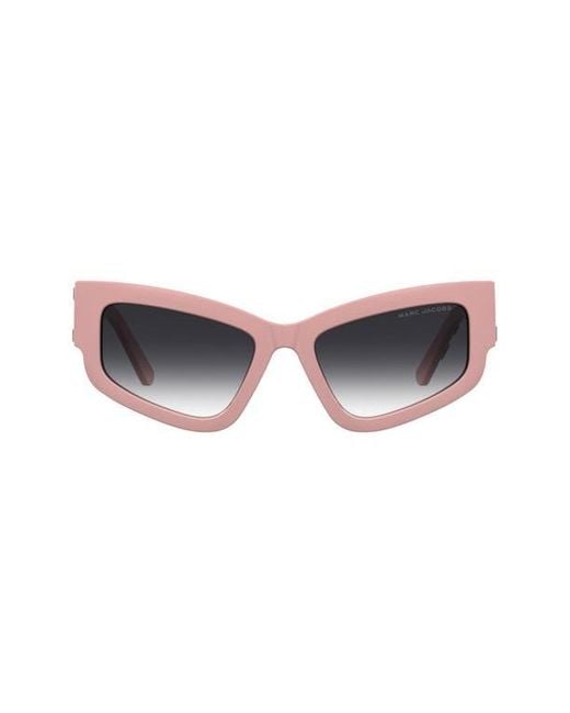 Marc Jacobs Brown 55Mm Gradient Cat Eye Sunglasses
