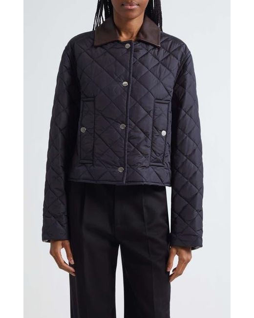 A.L.C. Black Henri Quilted Jacket