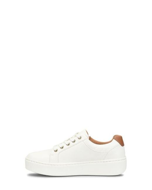 Børn White Moxie Zip Sneaker
