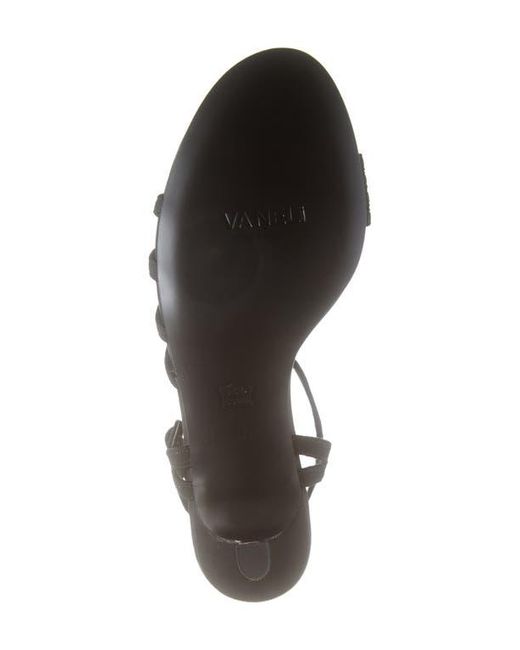 Vaneli Black Mimi Strappy Sandal