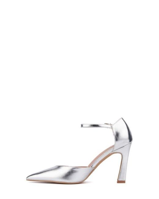New York & Company White Xaria Pump