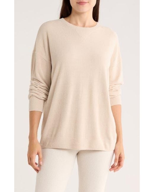 Barefoot Dreams X Barbie CozyChic Ultra Lite Sweatshirt – Super Soft Pullover - View #12