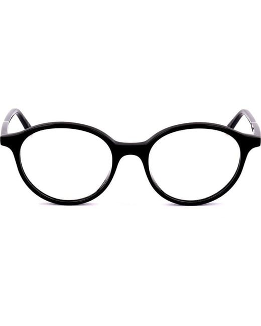 Retrosuperfuture Black 54Mm Round Optical Glasses