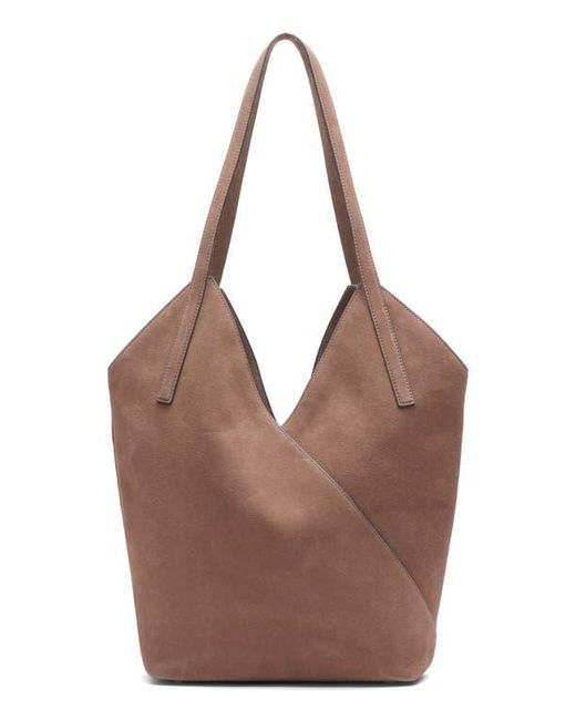 Rag & Bone Brown Alix Suede Tote