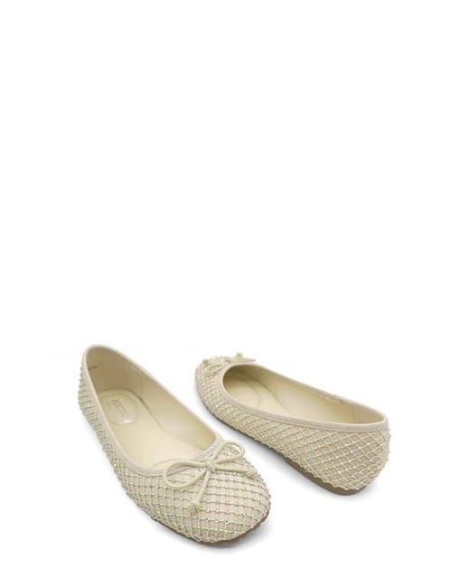 Kenneth Cole Natural Elstree Mesh Ballet Flat