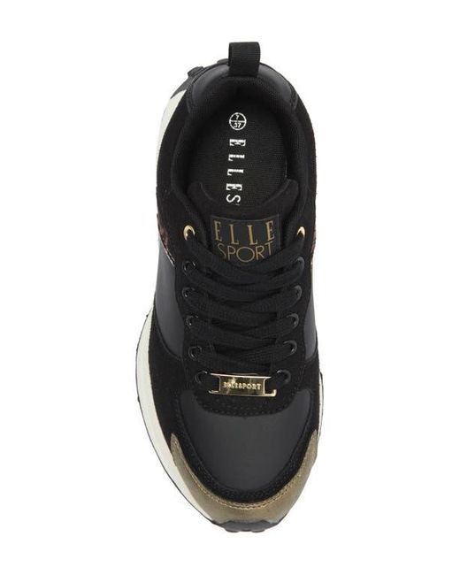 Elle Black Bastille Sneaker