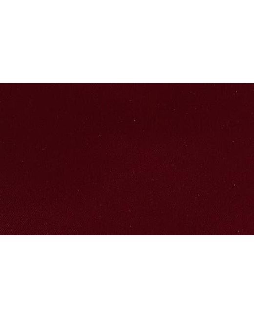 Con.struct Red Solid Satin Pocket Square for men