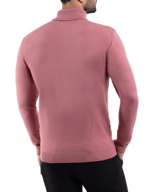 Xray Jeans Pink Turtleneck Pullover Sweater for men