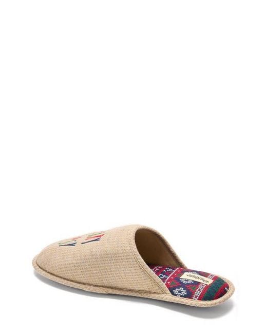 Dearfoams Natural Nuthouse Slipper for men