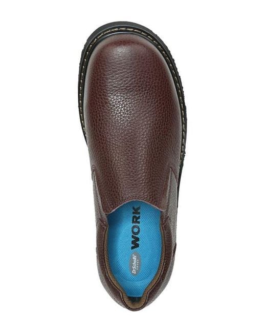 Dr. Scholls Brown Winder Ii Slip Resistant Loafer for men