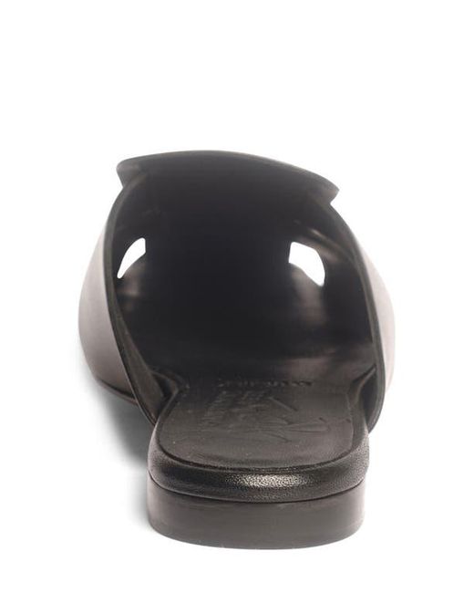 Anthony Veer Black Woven Leather Mules