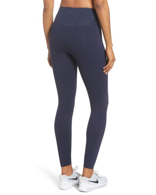 Nike Sculpt Lux Training Tights in Blue | Lyst