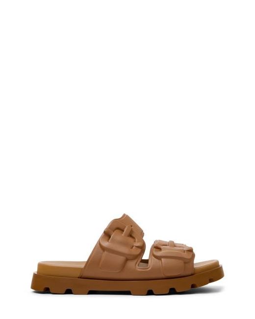 Camper Brown Brutus Slide Sandal for men