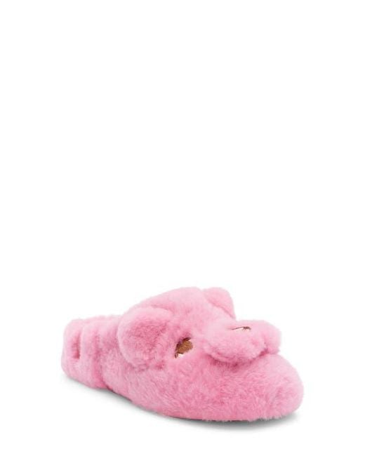 Ugg Pink Elea Pooch Slip-On Slipper