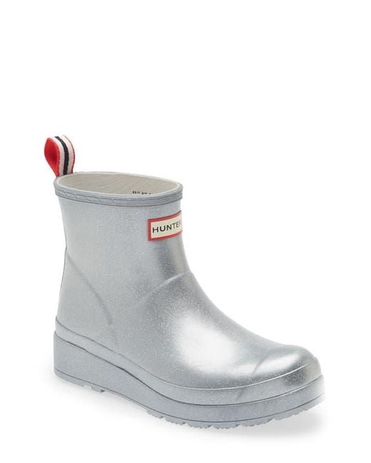 Hunter Gray Cosmic Play Rain Bootie