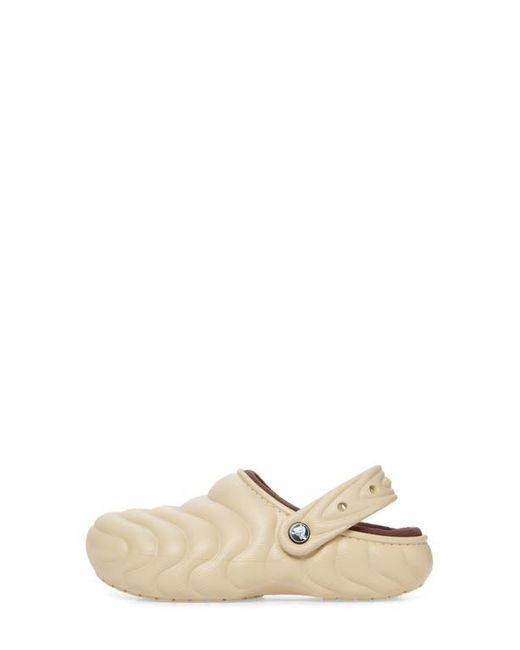 CROCSTM Natural Classic Lined Clog