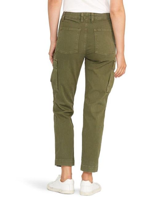 Hudson Green Classic High Waist Cargo Pants