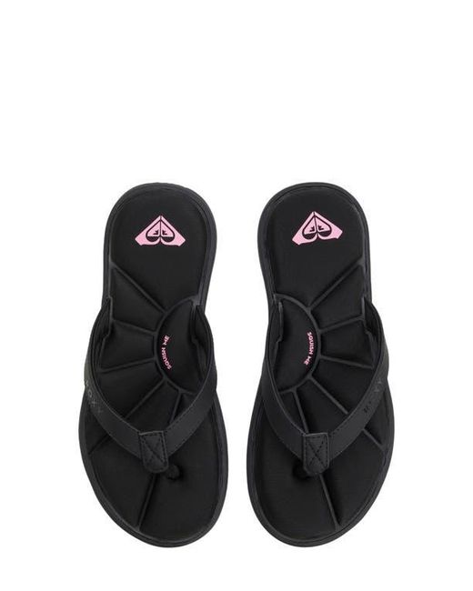 Roxy Black Rays Flip Flop