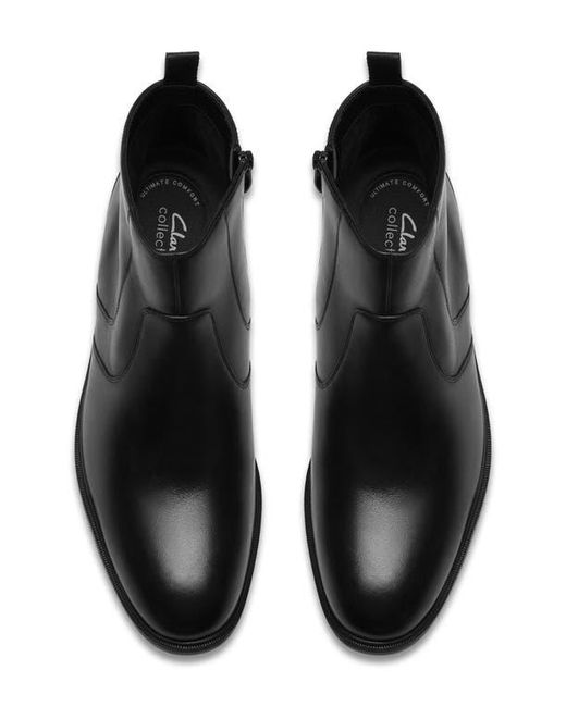 Clarks Black Steadwell Dress Boot for men