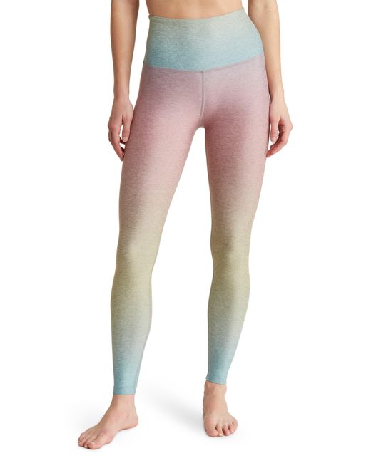 Beyond Yoga Vitality Space-Dye Colorblock High-Waisted Legging