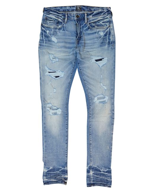 PRPS Blue Irene Destroyed Super Slim Fit Jeans for men