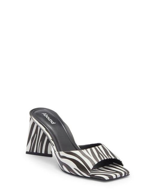 Abound Metallic Murphy Triangle Heel Mule Sandal
